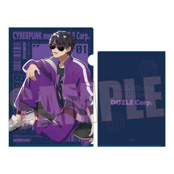 『ドズル社』クリアファイル /ぼんじゅうる(CYBERPUNK meets DOZLE Corp.)